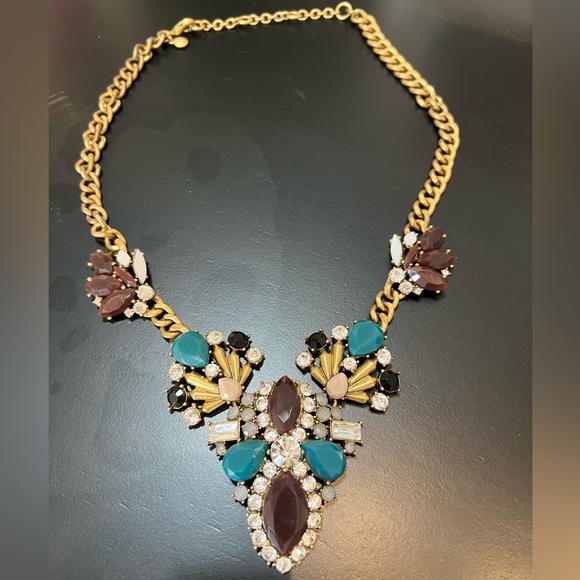 J. Crew Rhinestone Statement Necklace - Picture 5 of 5